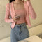 IMG 127 of Sets Women Summer Petite Western Under Strap Knitted Cardigan Two-Piece Outerwear
