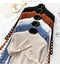 IMG 112 of Hong Kong Round-Neck chicLong Sleeved Sweater Women Short Slim Look Undershirt Thin Outerwear