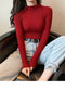 Img 13 - Half-Height Collar Long Sleeved Women Slimming Sweater