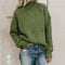 Img 1 - Europe Sweater Women High Collar Knitted Tops Pullover