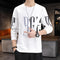 Sweatshirt Loose Hooded Long Sleeved T-Shirt Outerwear