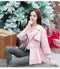 Short Windbreaker Women Korean Petite Slim Look Thin Lantern Sleeve Jacket Outerwear