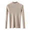 Img 5 - Hong Kong Round-Neck chicLong Sleeved Sweater Women Short Slim Look Undershirt Thin