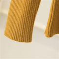 IMG 113 of Fitting High Collar Sweater Women Under Undershirt Long Sleeved Warm Slim Look Solid Colored Outerwear