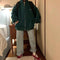 IMG 113 of Thick Korean Loose Zipper Hooded Sweatshirt Lazy bfPopular insTops Women Outerwear