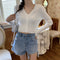 IMG 126 of Sets Women Summer Petite Western Under Strap Knitted Cardigan Two-Piece Outerwear