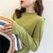 Img 2 - Women Half-Height Collar Loose Slim-Look Outdoor Sweater