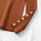 IMG 126 of Hong Kong Round-Neck chicLong Sleeved Sweater Women Short Slim Look Undershirt Thin Outerwear