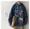 IMG 135 of Graffiti Sweatshirt Hooded insHip-Hop Hip-Hop Loose Trendy All-Matching Outerwear