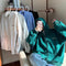 IMG 105 of Thick Korean Loose Zipper Hooded Sweatshirt Lazy bfPopular insTops Women Outerwear
