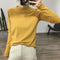 Img 1 - Women Half-Height Collar Loose Slim-Look Outdoor Sweater