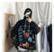 IMG 141 of Graffiti Sweatshirt Hooded insHip-Hop Hip-Hop Loose Trendy All-Matching Outerwear