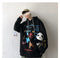 IMG 150 of Graffiti Sweatshirt Hooded insHip-Hop Hip-Hop Loose Trendy All-Matching Outerwear