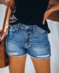 Img 3 - Hot Selling Summer Europe Women Denim Pants Ripped Shorts Pants