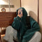 IMG 114 of Thick Korean Loose Zipper Hooded Sweatshirt Lazy bfPopular insTops Women Outerwear