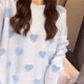 IMG 145 of Fairy-Look Sweater Women Lazy Loose Outdoor Japanese Demure Western Tops Outerwear
