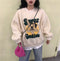 Img 4 - Sweatshirt Korean Loose Women Student Tops
