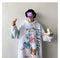 IMG 113 of Graffiti Sweatshirt Hooded insHip-Hop Hip-Hop Loose Trendy All-Matching Outerwear