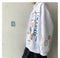 IMG 115 of Graffiti Sweatshirt Hooded insHip-Hop Hip-Hop Loose Trendy All-Matching Outerwear