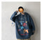 IMG 133 of Graffiti Sweatshirt Hooded insHip-Hop Hip-Hop Loose Trendy All-Matching Outerwear