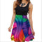 Img 10 - Europe Hot Selling Sleeveless Round-Neck Women Digital Printed Dress
