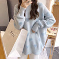 Img 3 - Fairy-Look Sweater Women Lazy Loose Outdoor Japanese Demure Western Tops