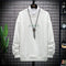 Sweatshirt Long Sleeved Trendy Minimalist Embroidery Tops T-Shirt Loose All-Matching Outerwear