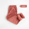 Img 11 - Fairy-Look Warm Pants Home Coral Pajamas Women Thick Loose Outdoor Loungewear