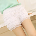 Img 1 - Cake Track Shorts Three Layer Lace Safety Pants Anti-Exposed Outdoor Thin Summer Culottes