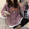 IMG 114 of Thin Choose From Hooded Sweatshirt Women Loose Korean Student Tops Outerwear
