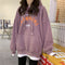 IMG 110 of Thin Choose From Hooded Sweatshirt Women Loose Korean Student Tops Outerwear
