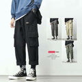 Img 3 - ins Street Style Men Trendy Straight Loose Student All-Matching Japanese Casual Long Korean Cargo Pants