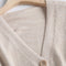 IMG 119 of Korea Sweater Women Cardigan Trendy Slim Look V-Neck Plus Size Outerwear