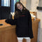 IMG 109 of Plus Size Sweatshirt Women Korean Student Loose Hooded Tops insKorea Outerwear
