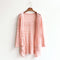 IMG 153 of Women Korean Mid-Length Loose Knitted Cardigan Sweater Tops Outerwear