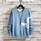 insTrendy Loose Tops Teens Round-Neck Sweatshirt Outerwear