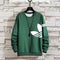 insTrendy Loose Tops Teens Round-Neck Sweatshirt Outerwear