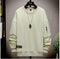 IMG 106 of Sweatshirt Long Sleeved Round-Neck Trendy Handsome Cotton Undershirt Tops Outerwear