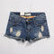 Img 1 - Summer Plus Size Women Denim Shorts Ripped Jeans Short
