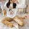 Img 1 - Japanese Crayon Shin Pajamas Women Long Sleeved Casual Korean Loungewear Sets