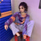 IMG 109 of Dye Sweatshirt Women Long Sleeved Korean Loose High Waist Short Tops ins Outerwear