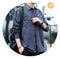 IMG 113 of Loose Long Sleeved Cargo Shirt Trendy Multi-Pockets Handsome Outerwear