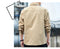 IMG 118 of Loose Long Sleeved Cargo Shirt Trendy Multi-Pockets Handsome Outerwear