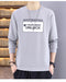 IMG 107 of Sweatshirt Thin Round-Neck Long Sleeved T-Shirt Trendy INS Outerwear