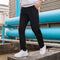 Img 7 - Men Trendy Basic Knitted Casual Loose Sporty Ankle-Length Jogger Inner Pants