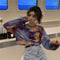 IMG 111 of Dye Sweatshirt Women Long Sleeved Korean Loose High Waist Short Tops ins Outerwear