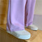 IMG 112 of Plus Size Drape High Waist Wide Leg Pants Women Four Seasons Casual Loose Floor Length Suit Uniform Pants