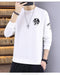 IMG 108 of Long Sleeved Sweatshirt T-Shirt Slim Look Trendy Undershirt Tops Round-Neck Outerwear