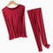 Women Modal Matching Two-Piece Sets Cozy Pants Sleepwear