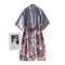 Pajamas Ice Silk Long Swan Strap Cardigan Women Dress